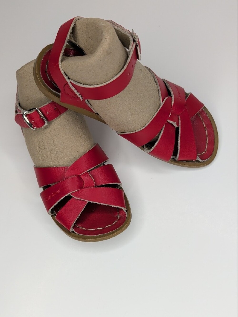 Salt Water Girls Sandal Size 12 Leather Sandals - Classic Strappy Design